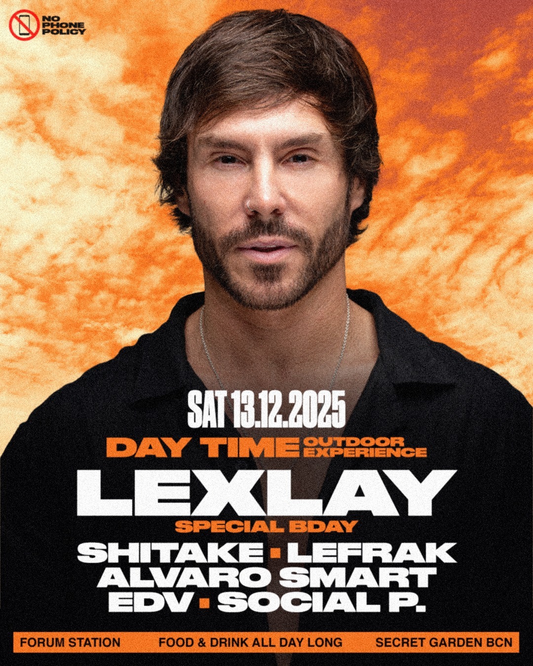 LEXLAY BDAY PARTY AT SECRET GARDEN BARCELONA HAPPY TECHNO