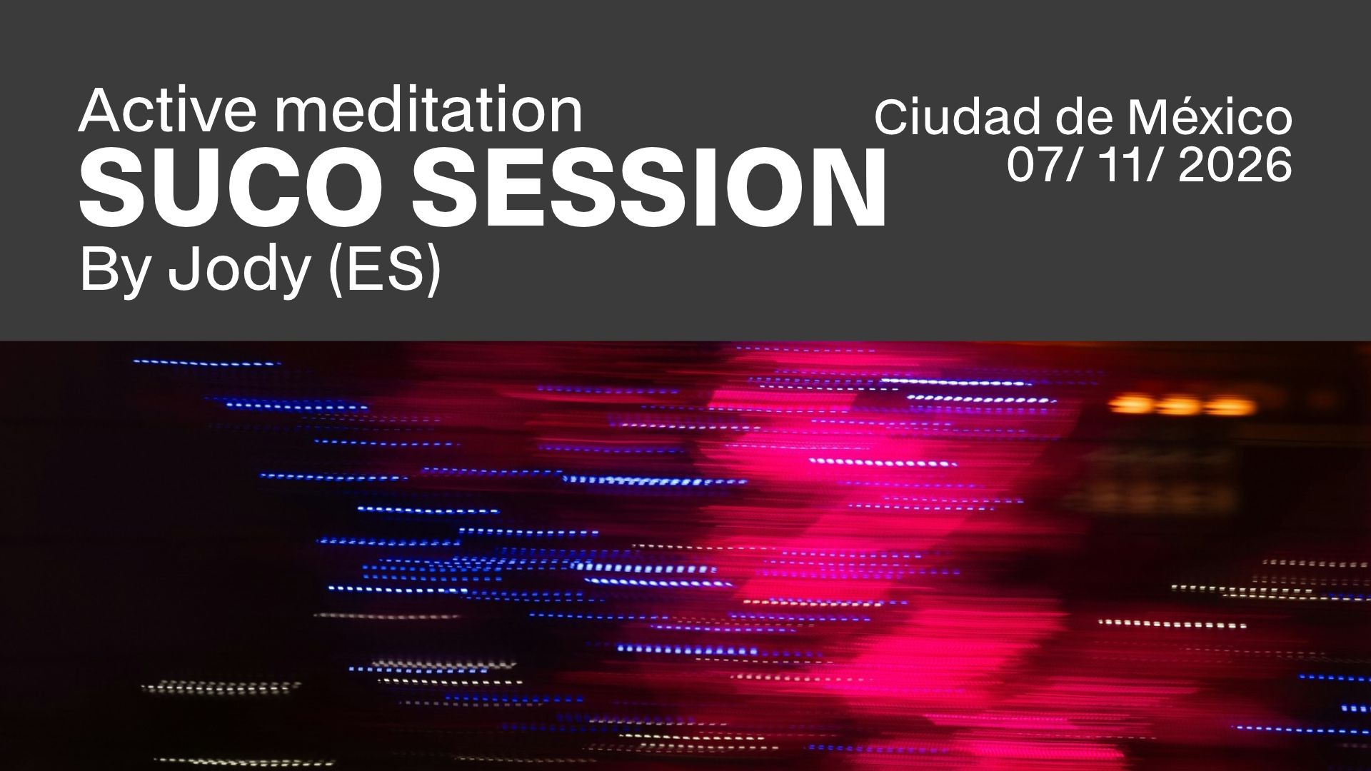 SUCO Session por Jody - Virtual,club Suco