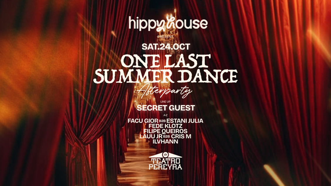 Hippy House x Teatro Pereyra