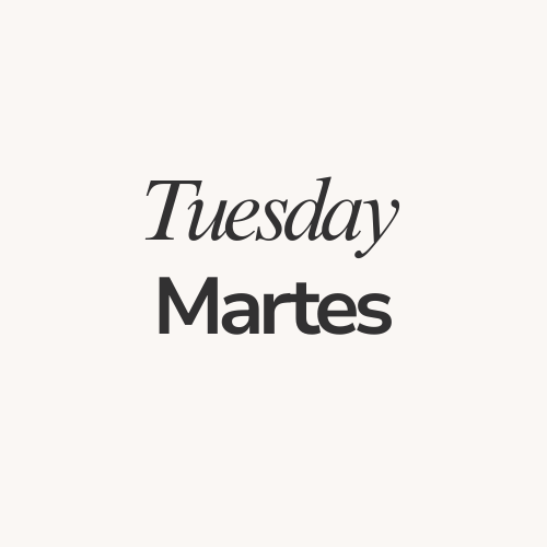 TUESDAY