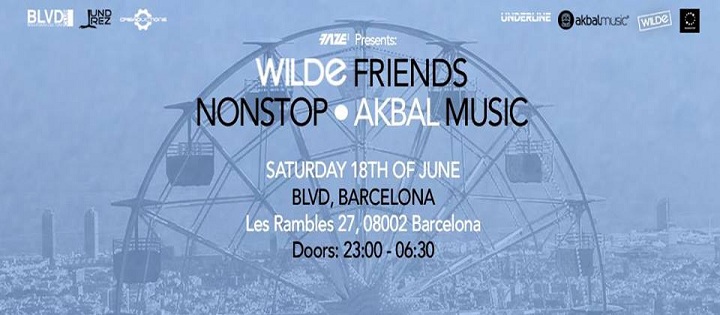 OFF WEEK: WILDE FRIENDS X NONSTOP X AKBAL MUSIC BOULEVARD