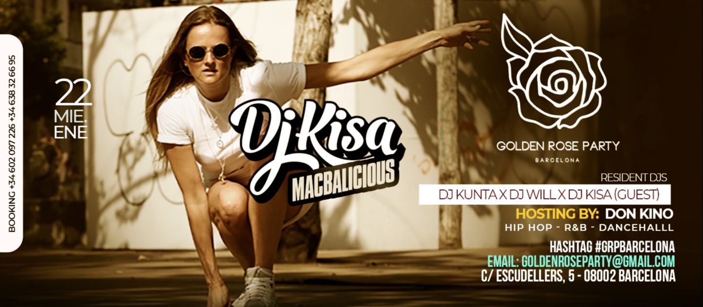 CADA MIERCOLES - HIP HOP - Club Golden Rose Party CADA MIERCOLES - HIP HOP - Club Golden Rose Party