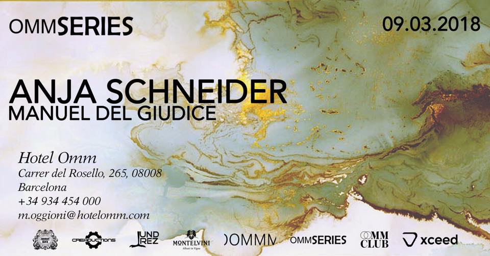 OMMSERIES PRESENT ANJA SCHNEIDER OMM CLUB
