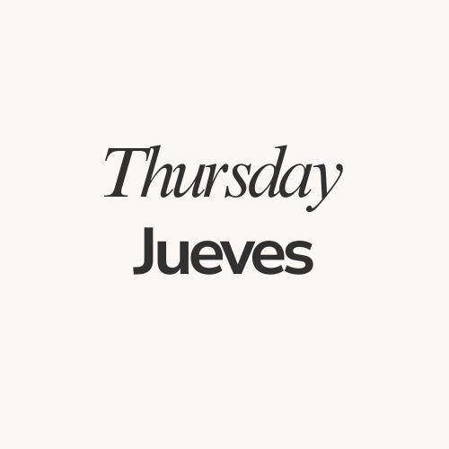 JUEVES