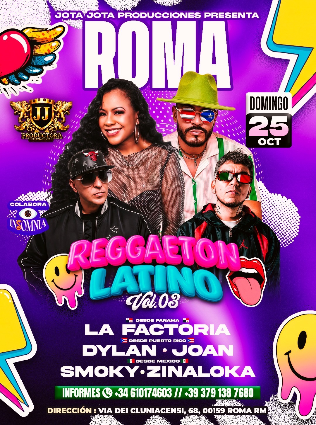 REGGAETON LATINO VOL.3 ( ROMA )
