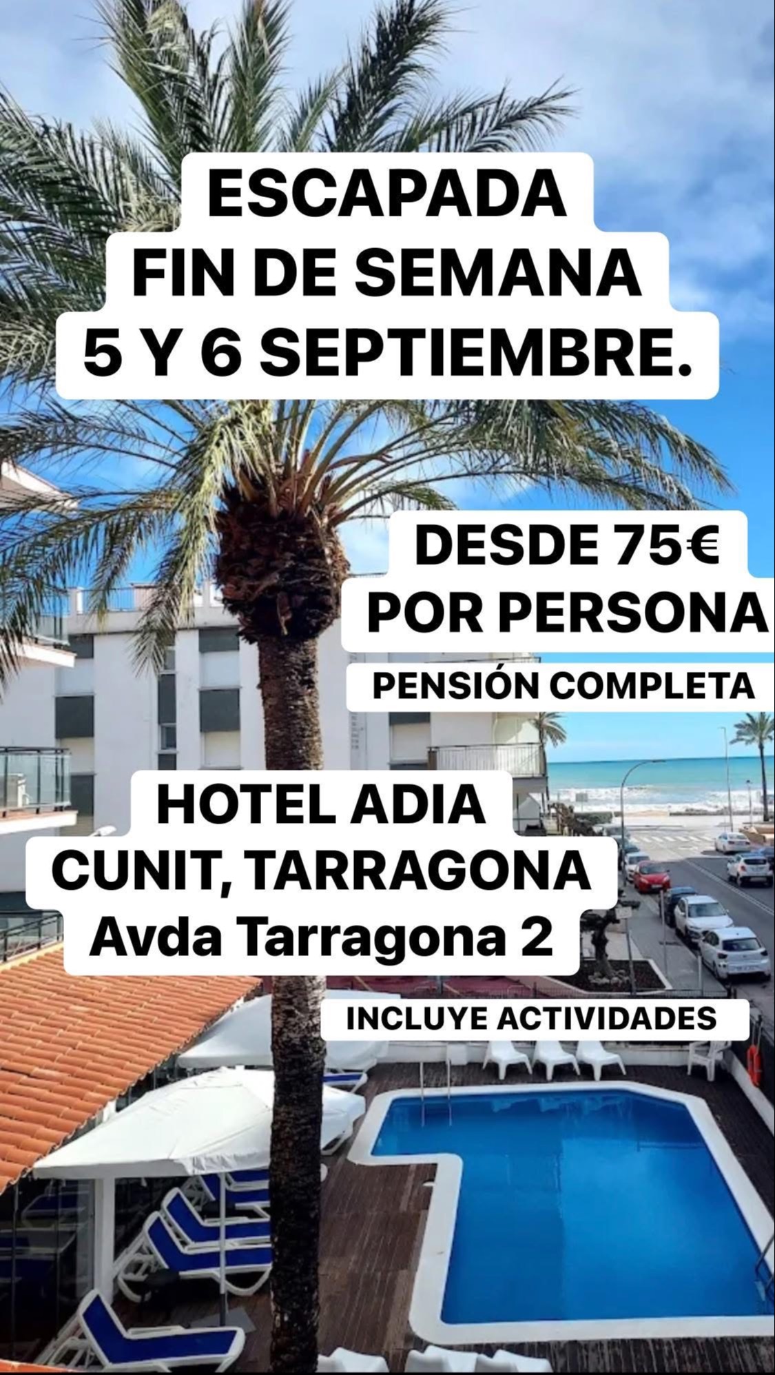 ESCAPADA FIN DE SEMANA.