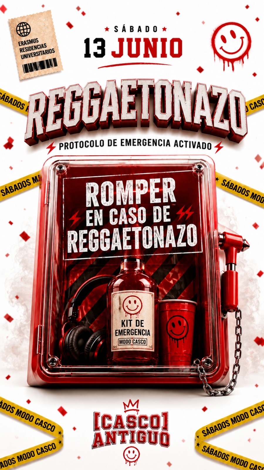 SÁBADOS DE CASCO ANTIGUO “REGGAETONAZO”