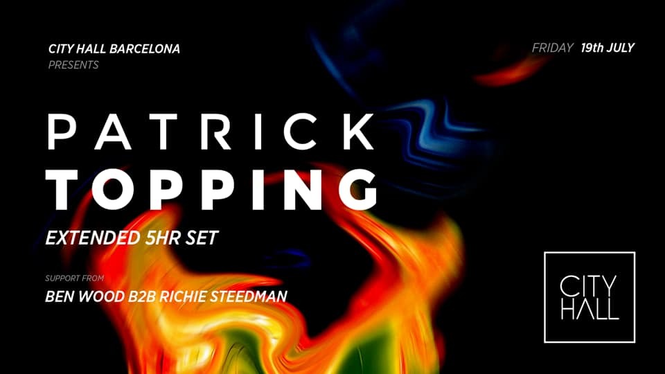 City Hall pres. Patrick Topping - Club Cityhall City Hall pres. Patrick Topping - Club Cityhall
