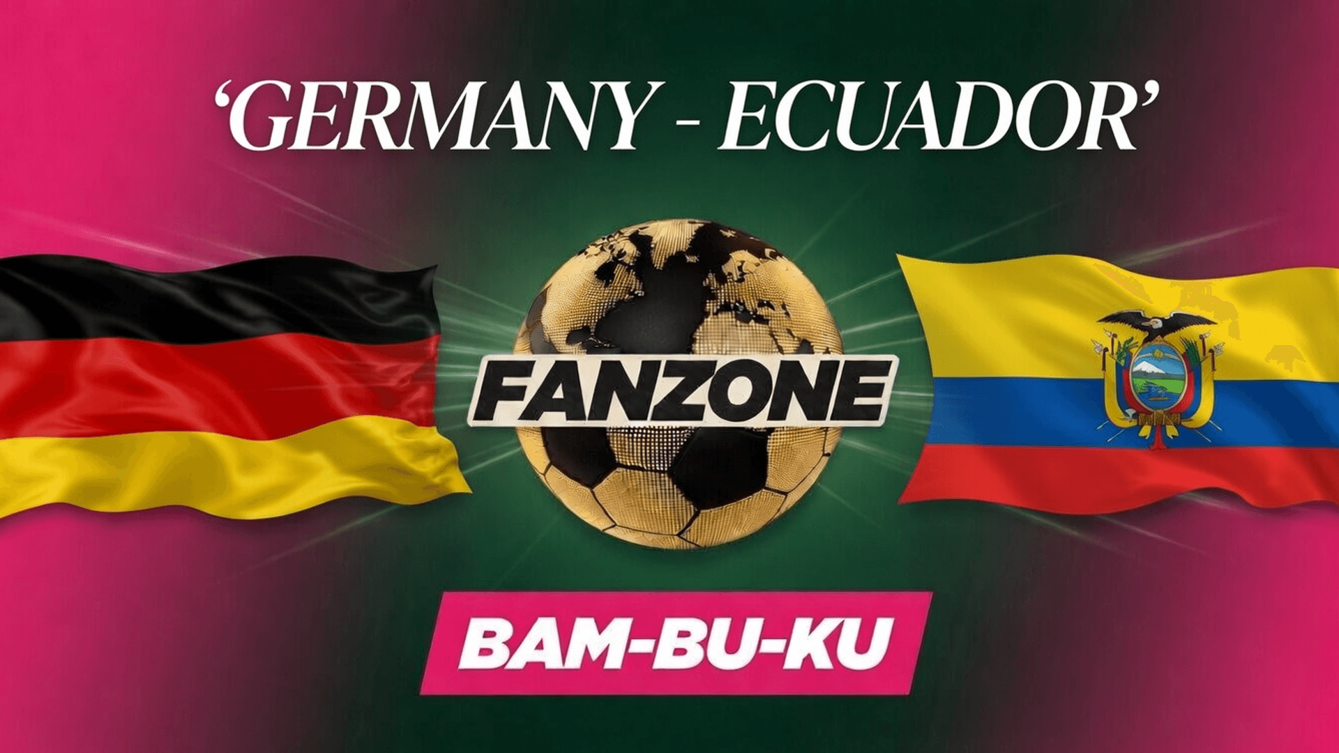 GERMANY - ECUADOR