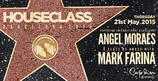 HOUSECLASS CARPE DIEM BARCELONA BY NIGHT