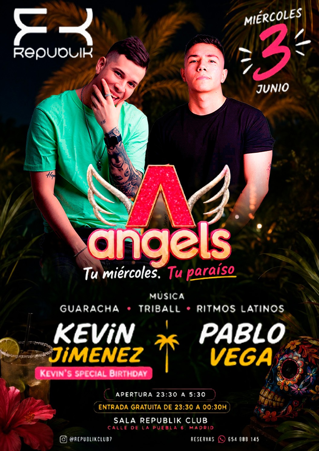 ANGELS - Club Sala Republik