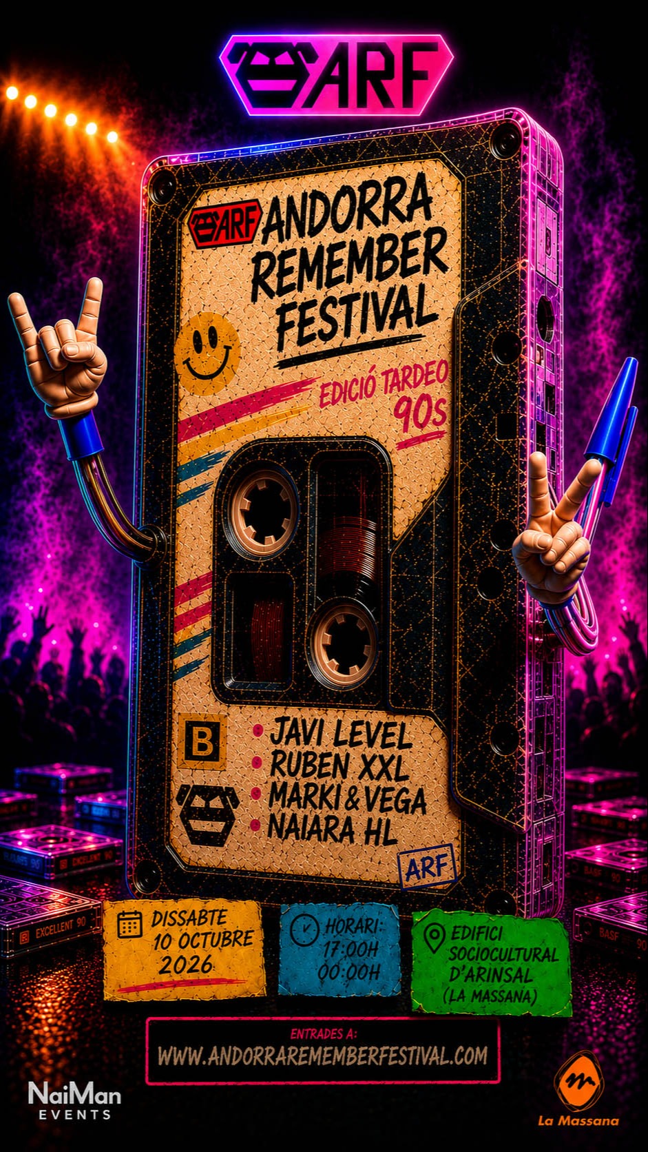 ANDORRA REMEMBER FESTIVAL – 90s TARDEO EDITION