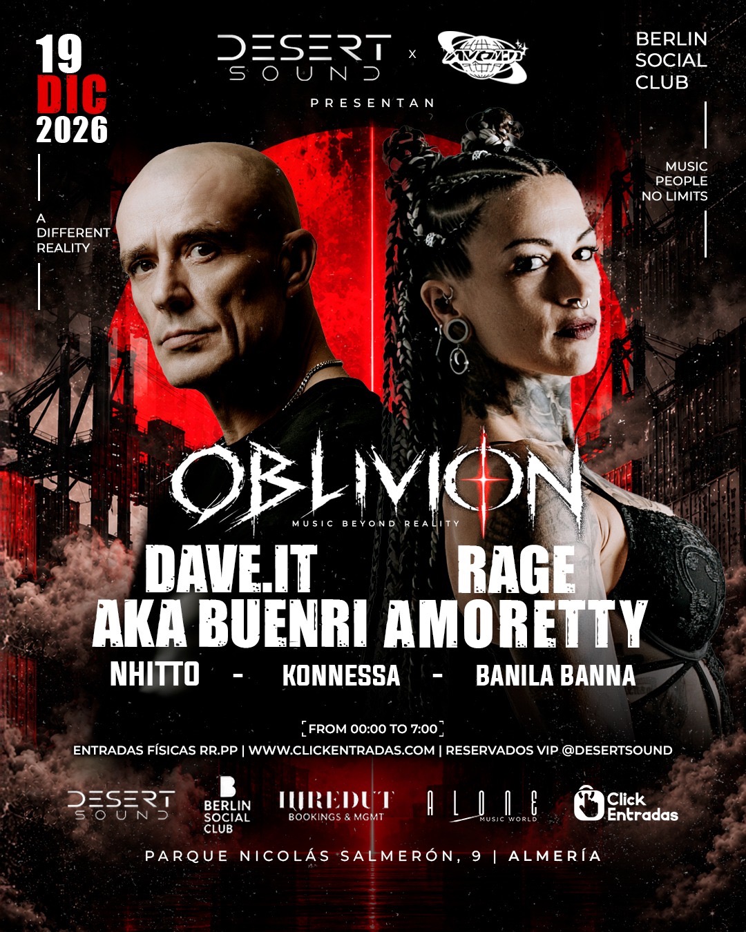 OBLIVION - Club Click Entradas