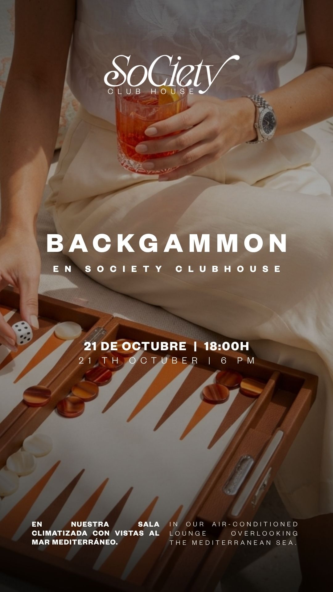 Noche de Backgammon