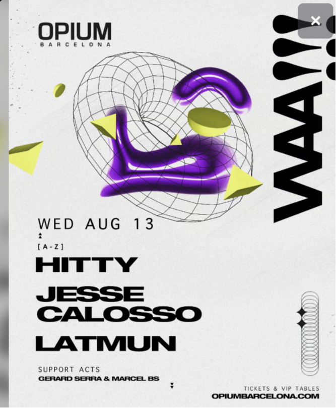 OPIUM - WAA! OPIUM - WELOVEBCN