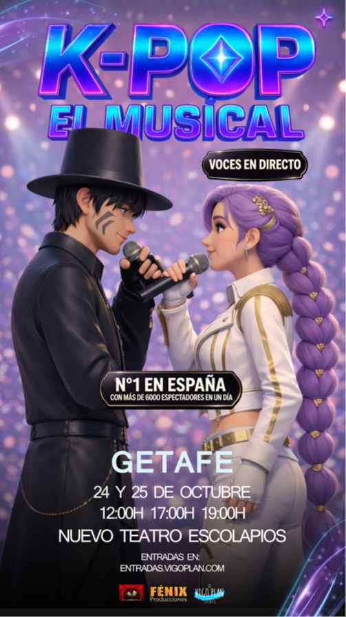 LAS GUERRERAS K-POP: EL MUSICAL 12:00h