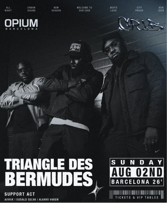  TRIANGLE DES BERMUDES CRIB  - Club Opium - WELOVEBCN