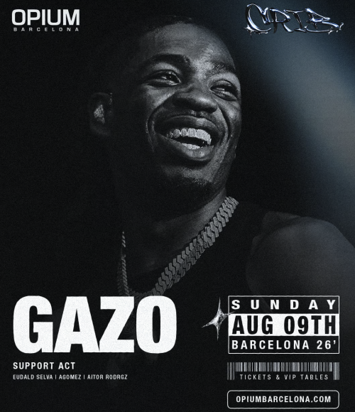 GAZO - CRIB - Club Opium - WELOVEBCN