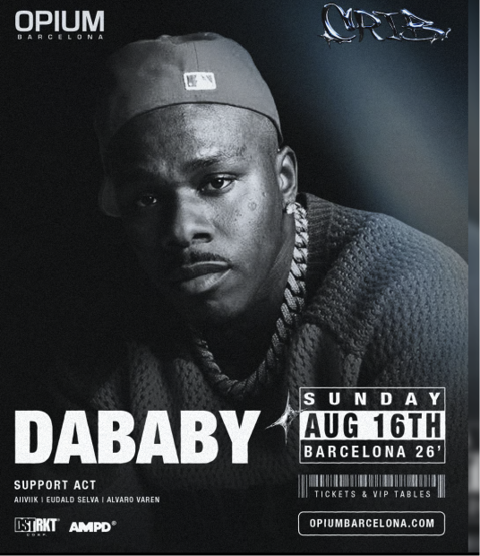 DABABY CRIB - Club Opium - WELOVEBCN