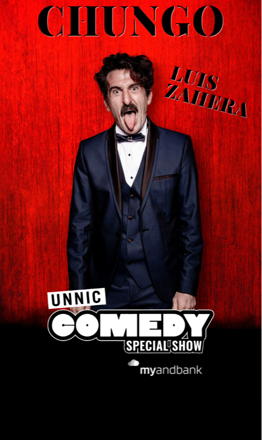 Unnic Comedy amb Luis Zahera presentant “Chungo”