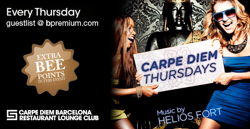 FIESTA DE JUEVES CARPE DIEM BARCELONA BY NIGHT