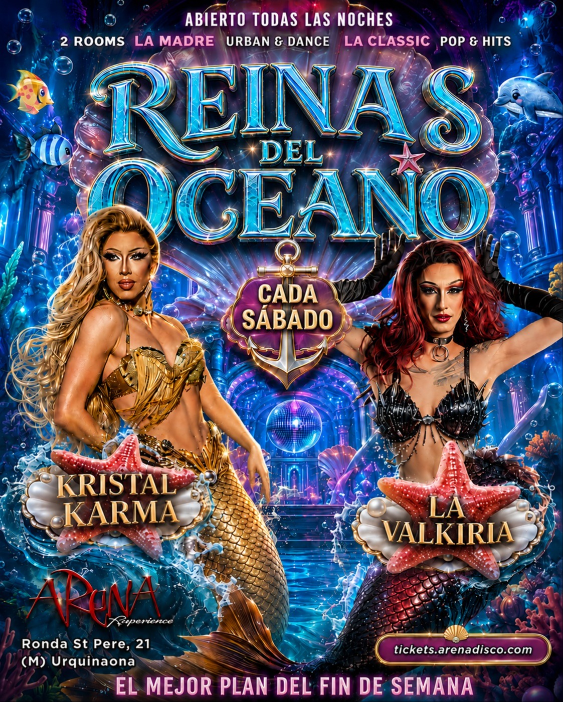 REINAS DEL OCEANO