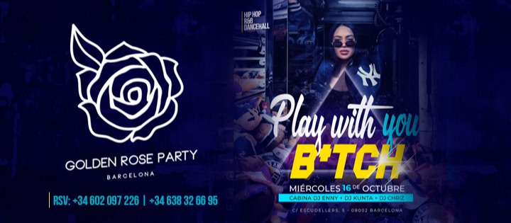 CADA MIERCOLES - HIP HOP - Club Golden Rose Party CADA MIERCOLES - HIP HOP - Club Golden Rose Party