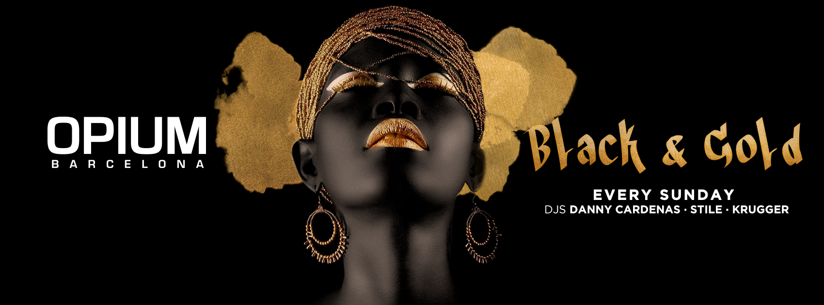 DOMINGO | Black & Gold - Club Opium Barcelona DOMINGO | Black & Gold - Club Opium Barcelona