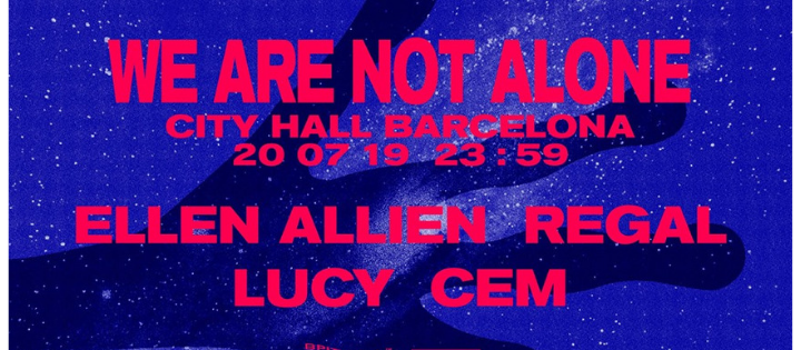 City Hall pres. We Are Not Alone by Ellen Allien - Club Cityhall City Hall pres. We Are Not Alone by Ellen Allien - Club Cityhall