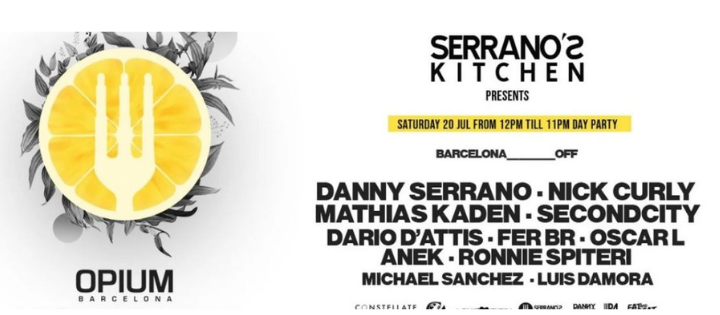 Serrano's Kitchen - Club Opium Barcelona Serrano's Kitchen - Club Opium Barcelona