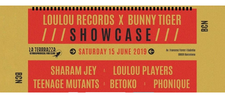 LOULOU RECORDS X BUNNY TIGER SHOWCASE | OFF WEEK JUNE 2019 LA TERRRAZZA - HAPPY TECHNO