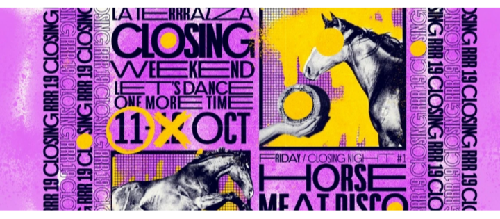 RRR LAST FRIDAY W/ HORSE MEAT DISCO LA TERRRAZZA - HAPPY TECHNO