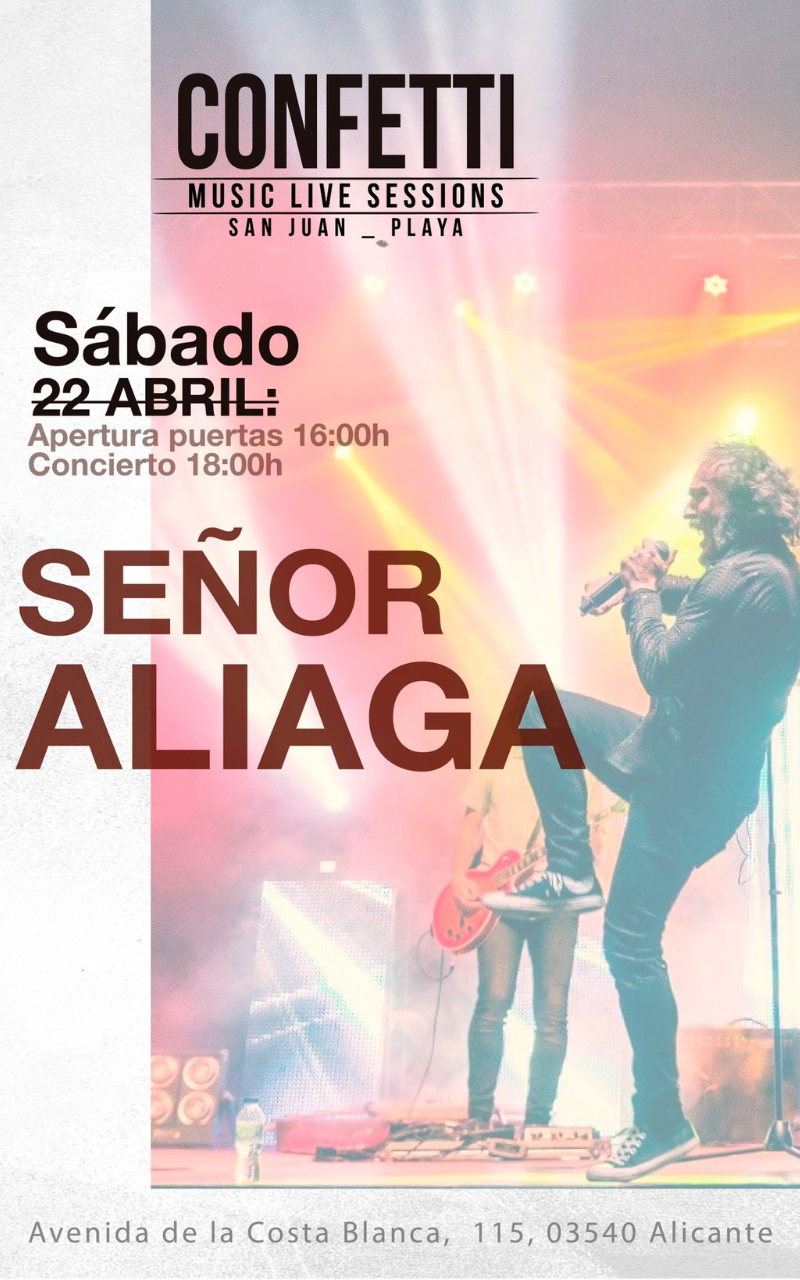 Confetti Alicante La Fiesta Del Indie EspaÑol Entradas, listas de