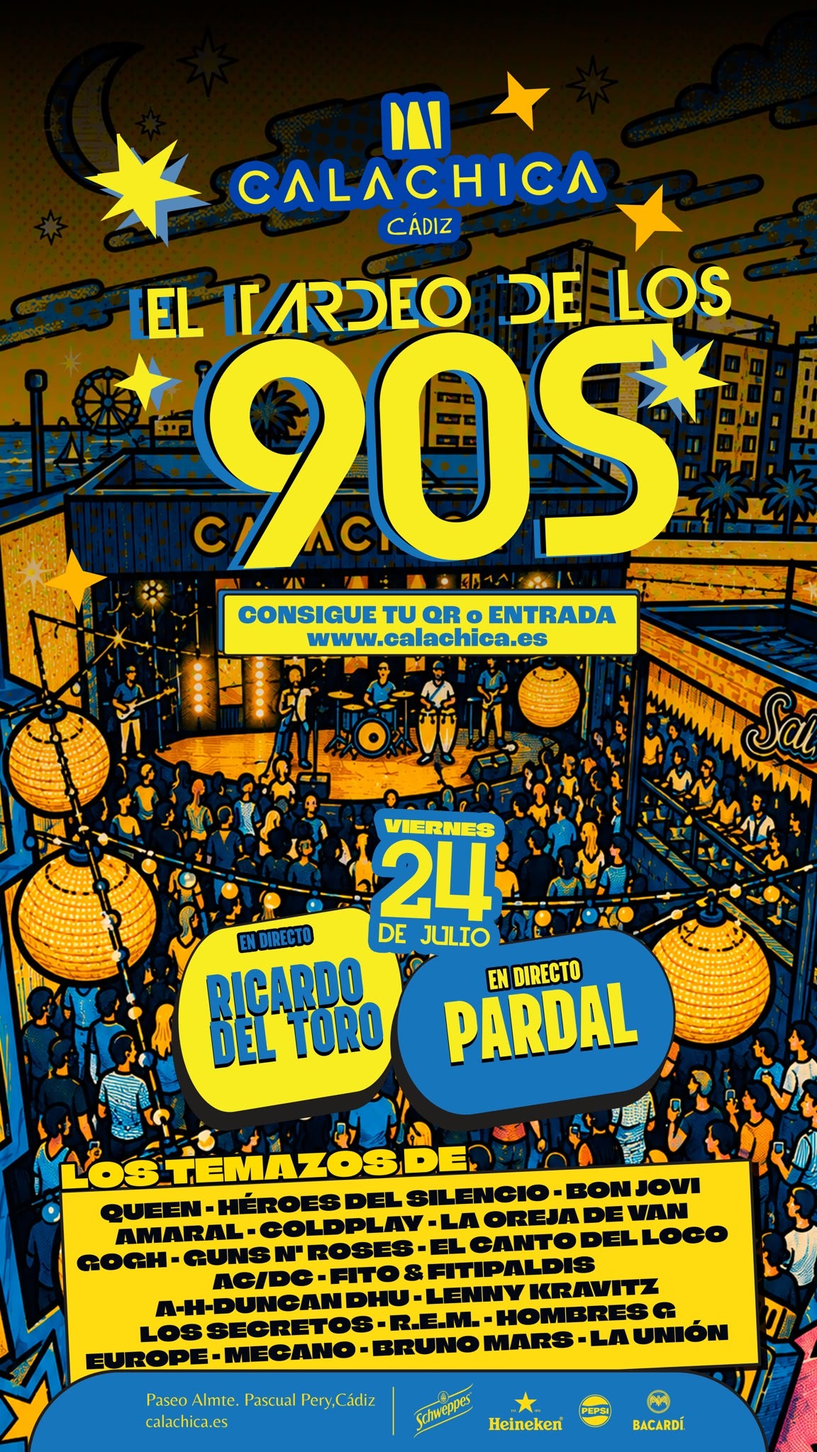 VIE 24  JUL  | EL TARDEO DE LOS 90´S