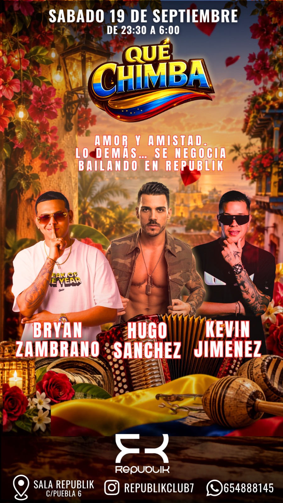 Que Chimba!! - Club Sala Republik