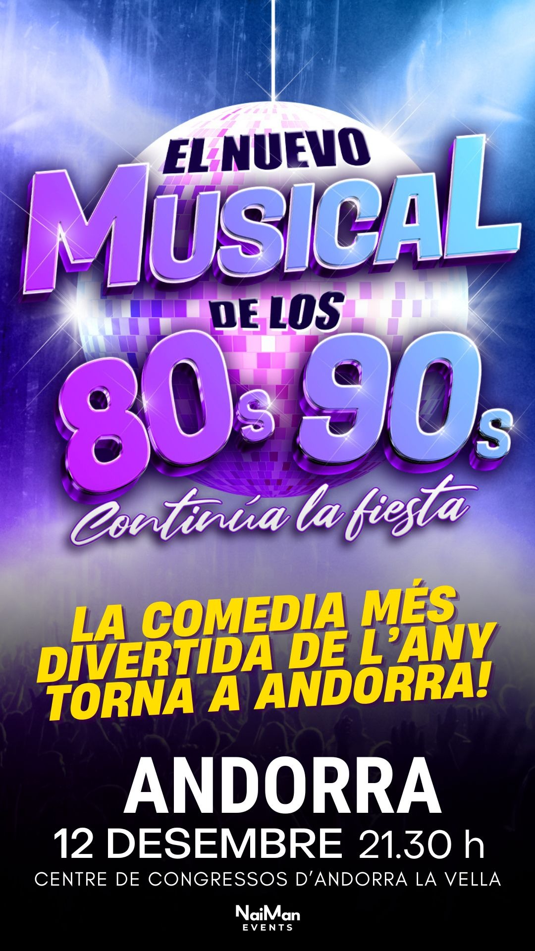 EL NUEVO MUSICAL DE LOS 80s Y 90s ANDORRA