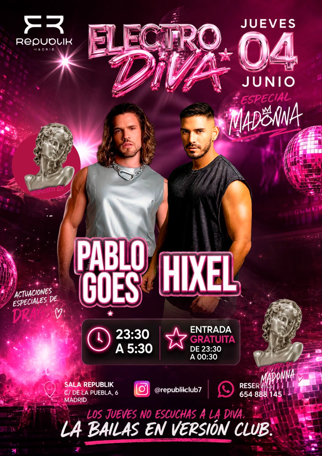  Electro Divas - Club Sala Republik