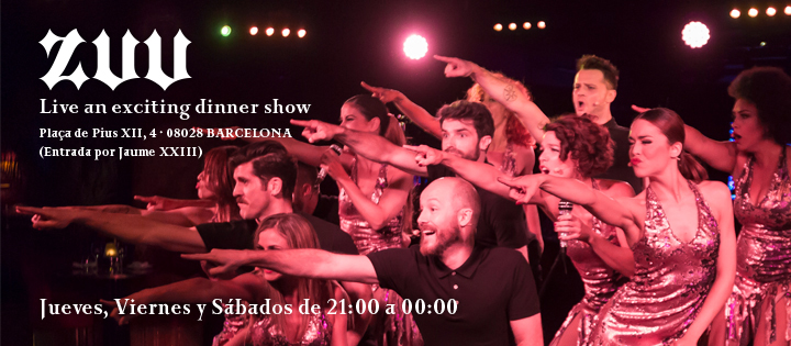 EXPERIMENTA UN EXCITANTE DINNER SHOW - Club ZUU EXPERIMENTA UN EXCITANTE DINNER SHOW - Club ZUU