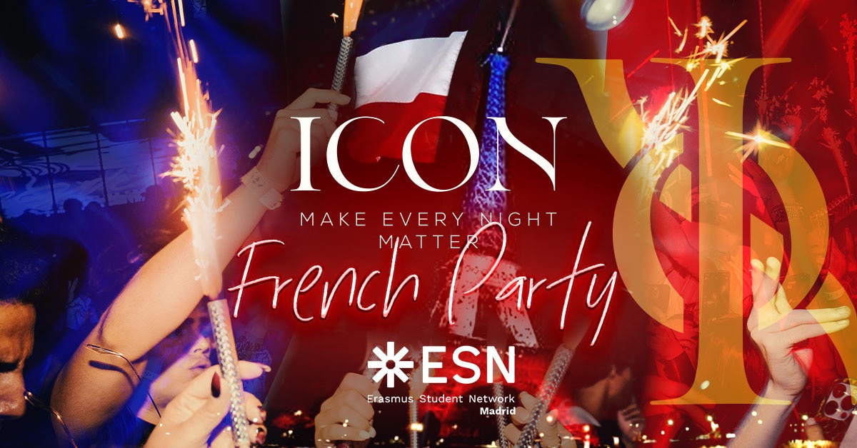 Icon Madrid French Party By Esn Tickets, guestlists and VIP tables