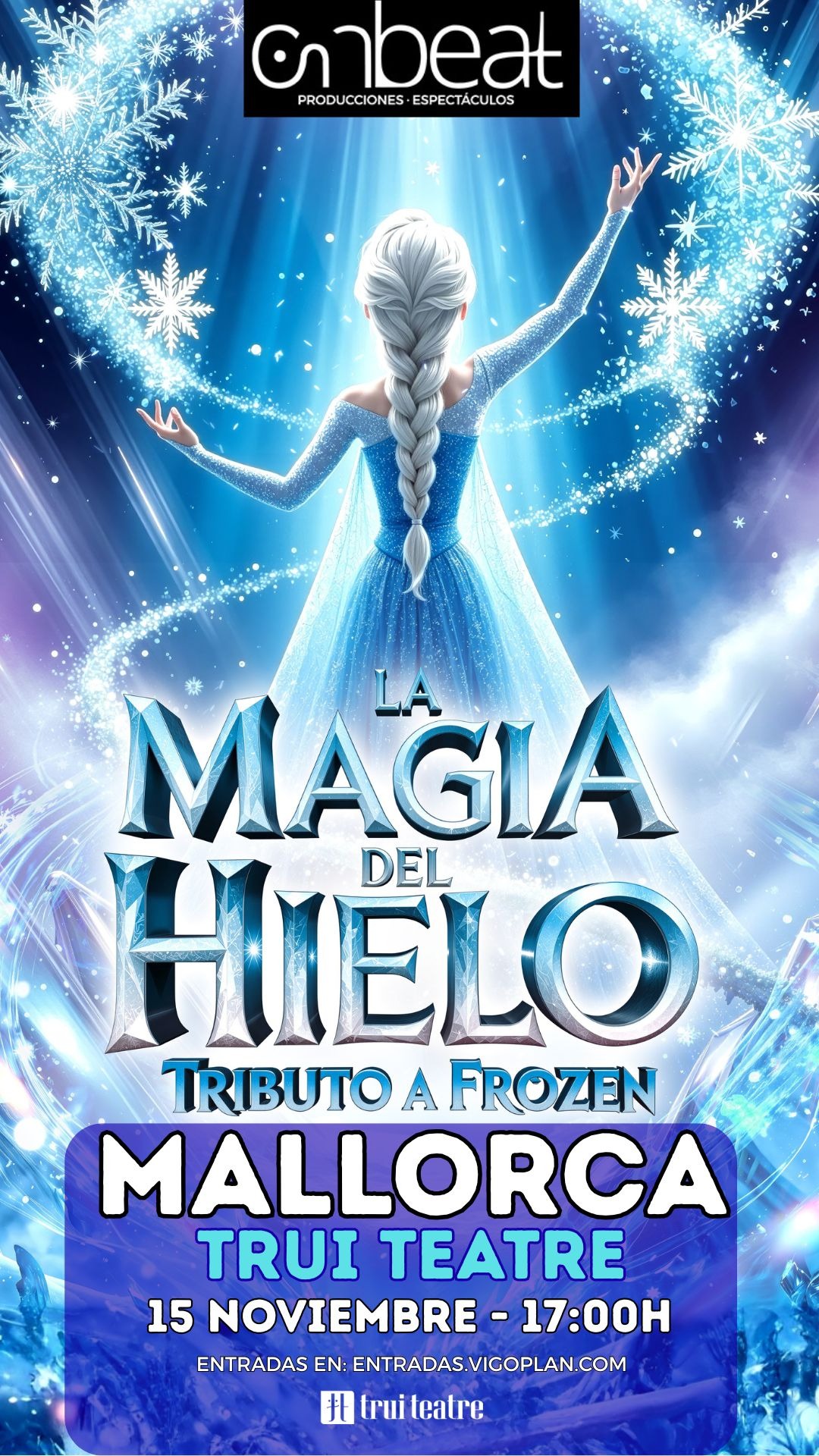 La magia del hielo, tributo a Frozen