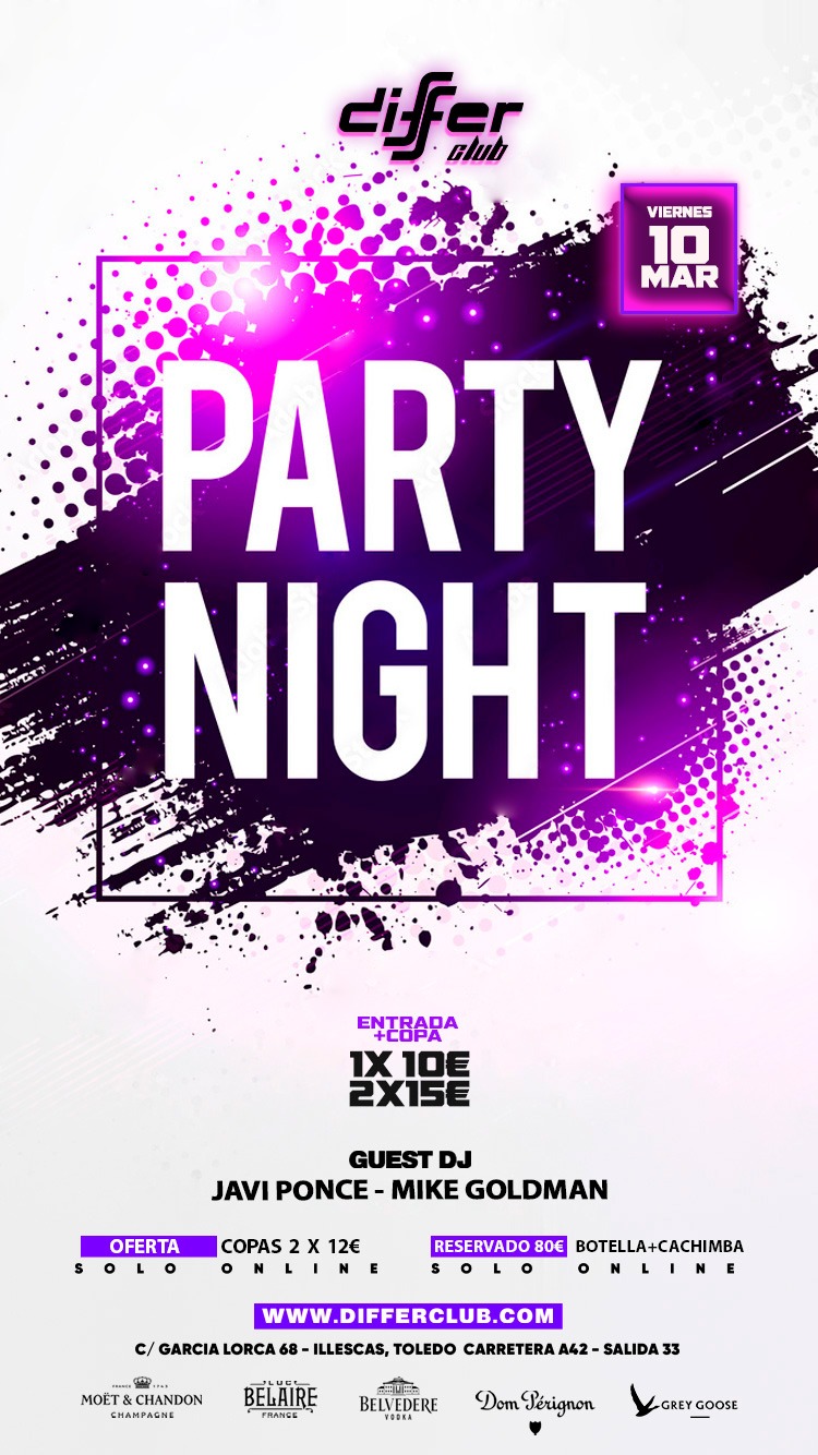 PARTY FRIDAY DIFFER CLUB