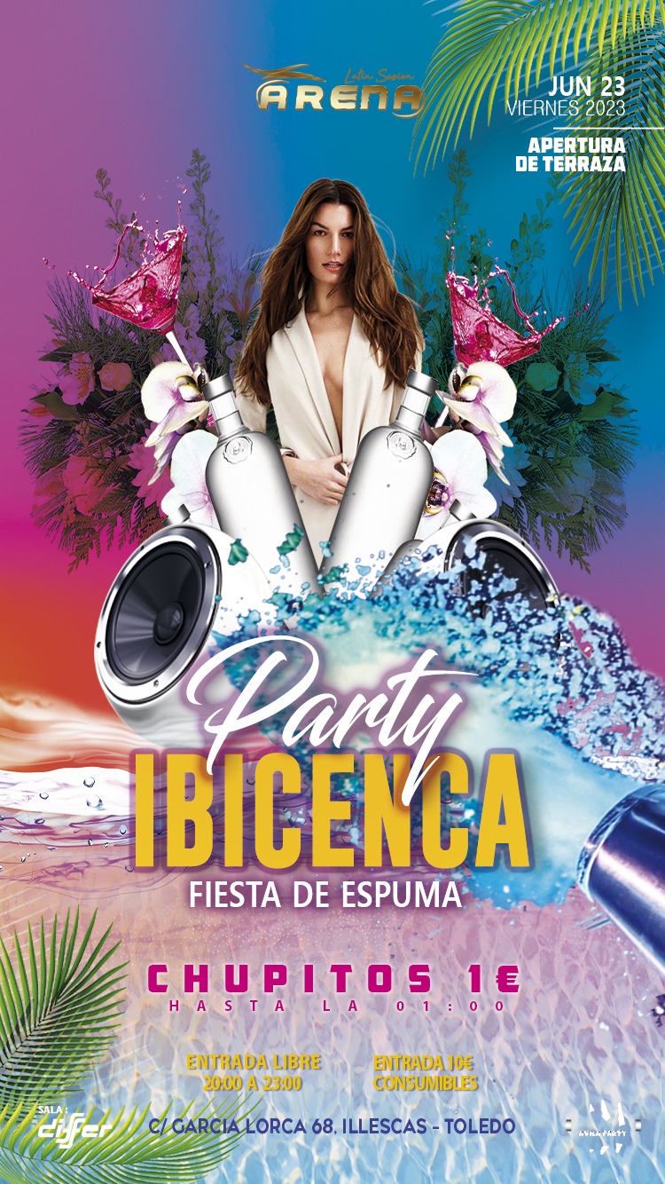 PARTY IBICENCA Y  FIESTA DE ESPUMA (SESION LATIN) DIFFER CLUB