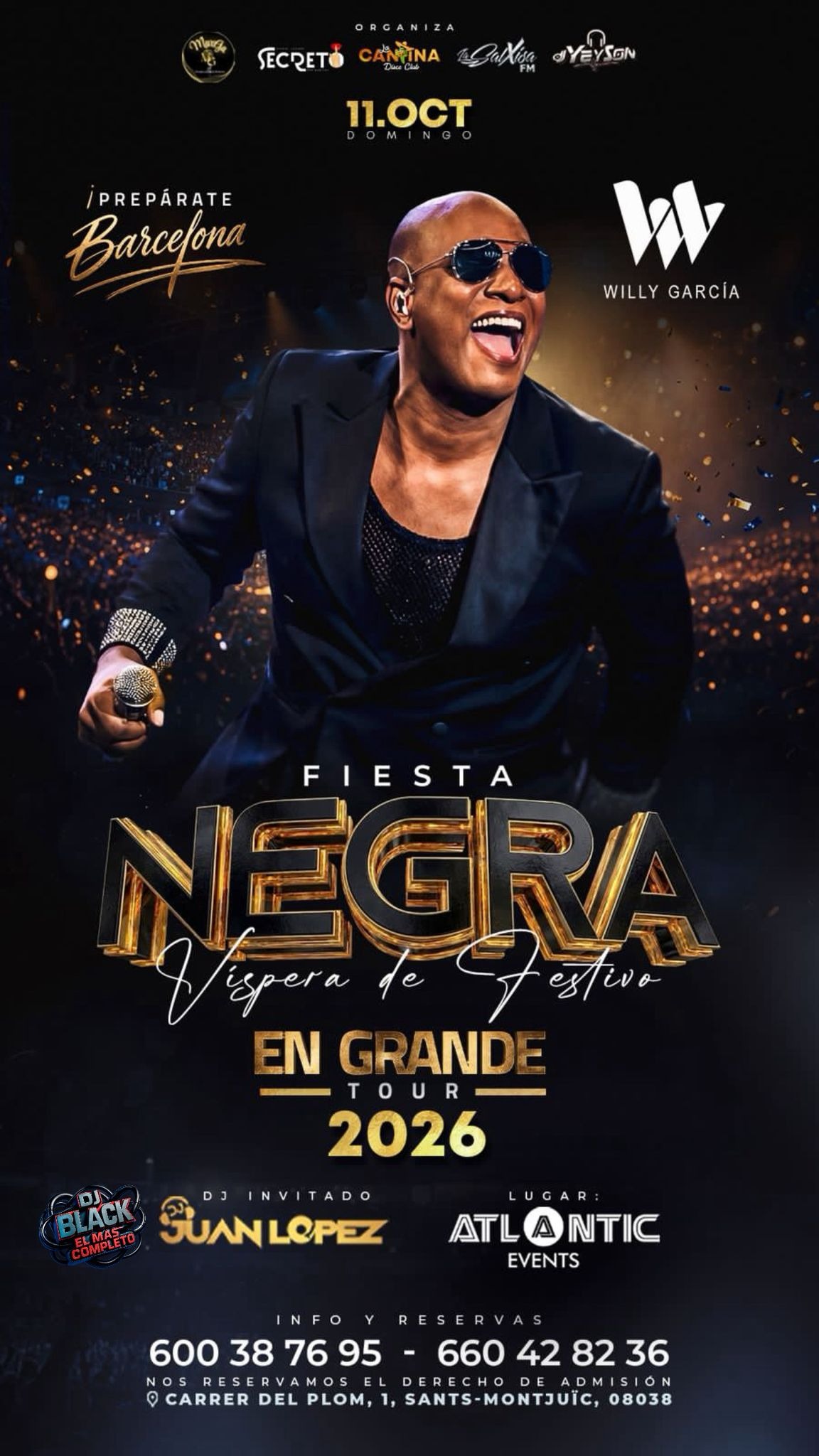 Williy García Tour Negro 