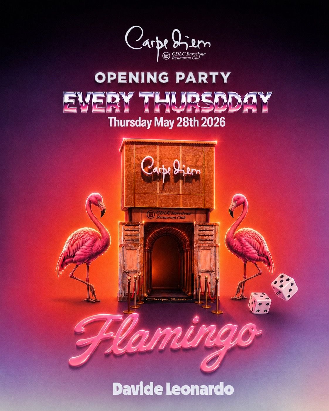 Club Flamingos -  CDLC - Club WeLov Barcelona
