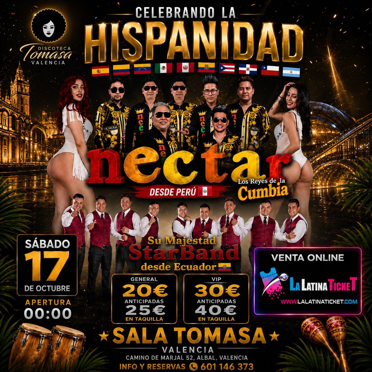 Grupo Nectar y Stard Band En Valencia