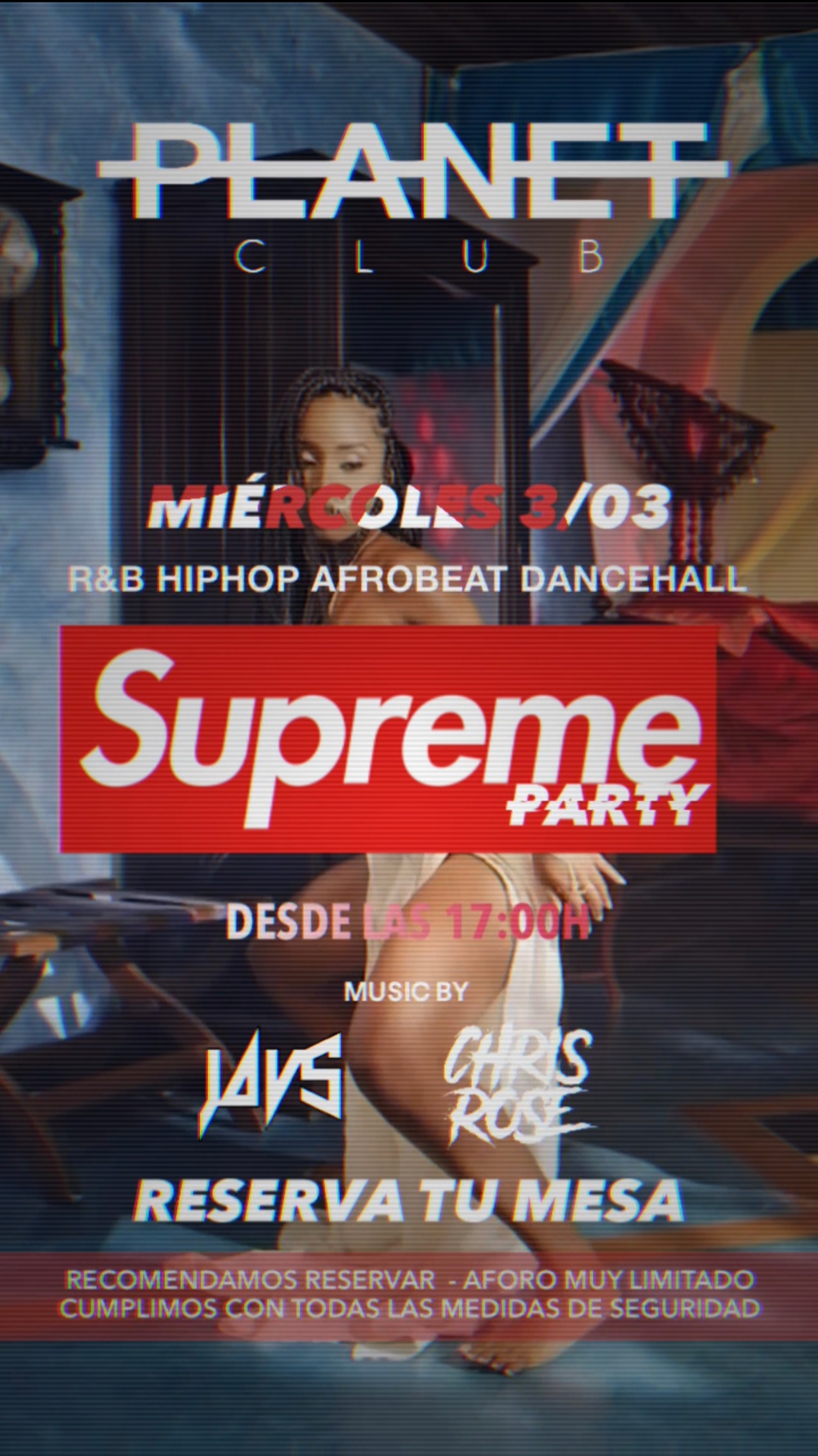 SUPREME PARTY  PLANET CLUB
