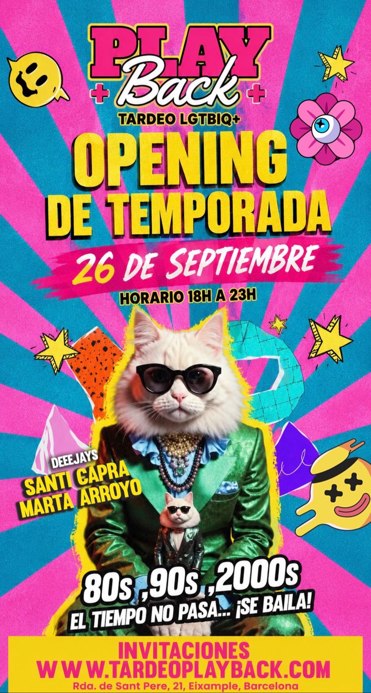 Play Back Tardeo (Opening Temporada)