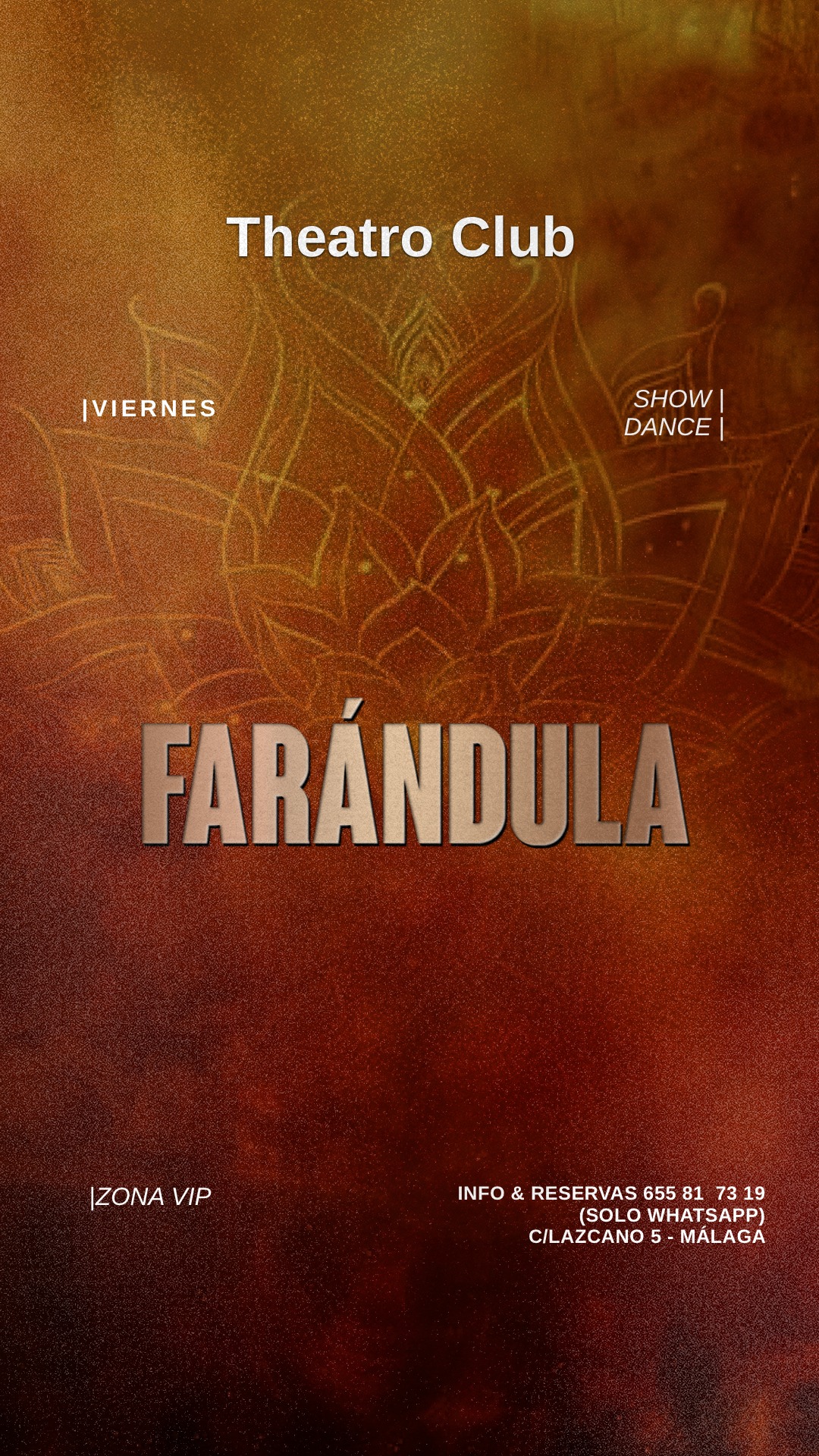 FARÁNDULA (Cada Viernes un show diferente) - Club Theatro Club