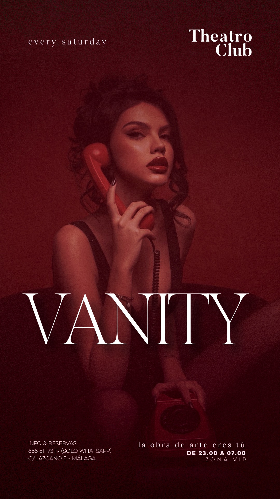 Vanity (la pura esencia de theatro) - Club Theatro Club