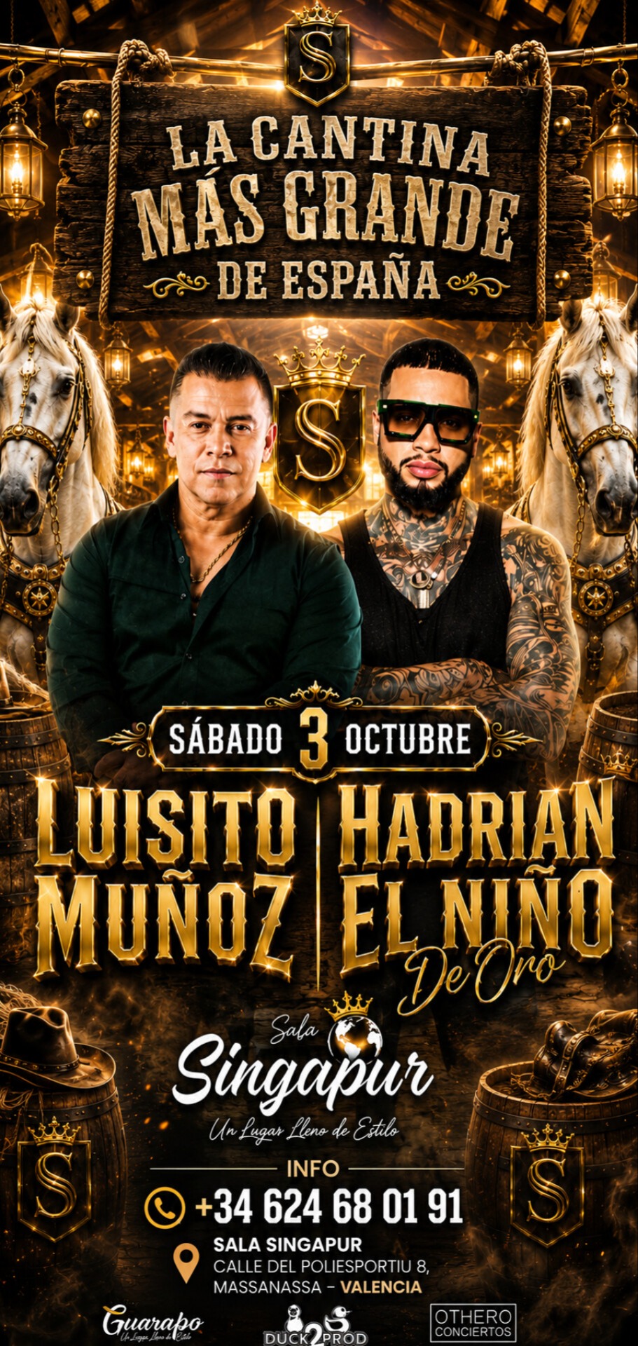 Luisito Muñoz &amp; Hadrian El Niño De Oro